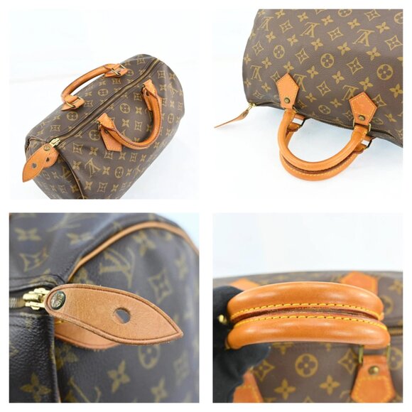 LOUIS VUITTON Monogram Speedy 30 Hand Bag bsj685-102125 - Picture 7 of 16